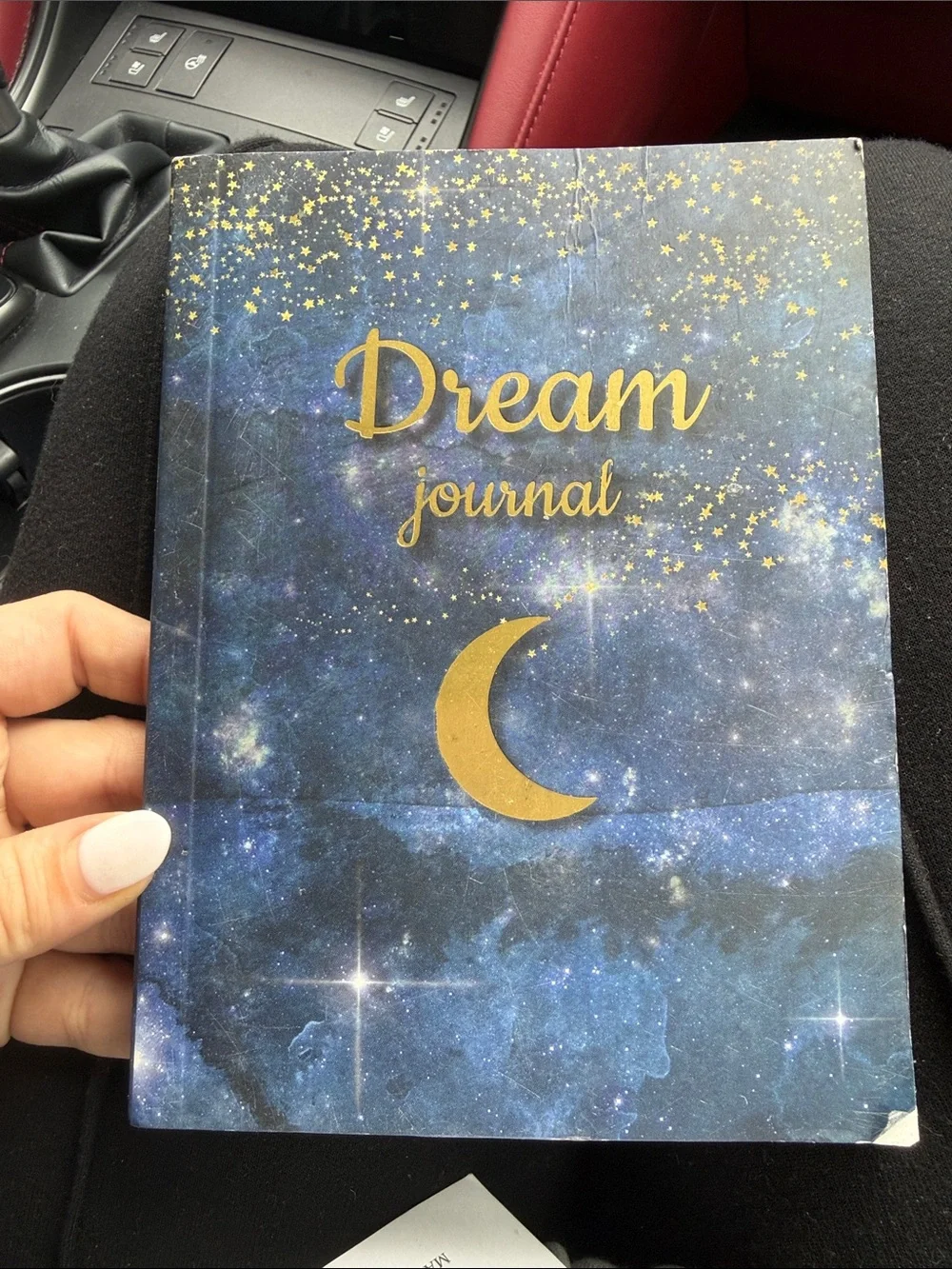 Dream Journal Notebook with Blue Memo Book NWT
